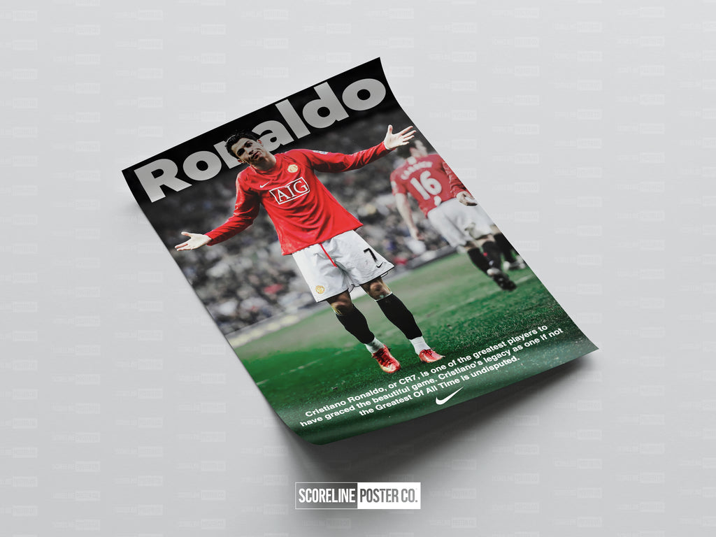 Cristiano Ronaldo 'Greatest Of All Time' Poster