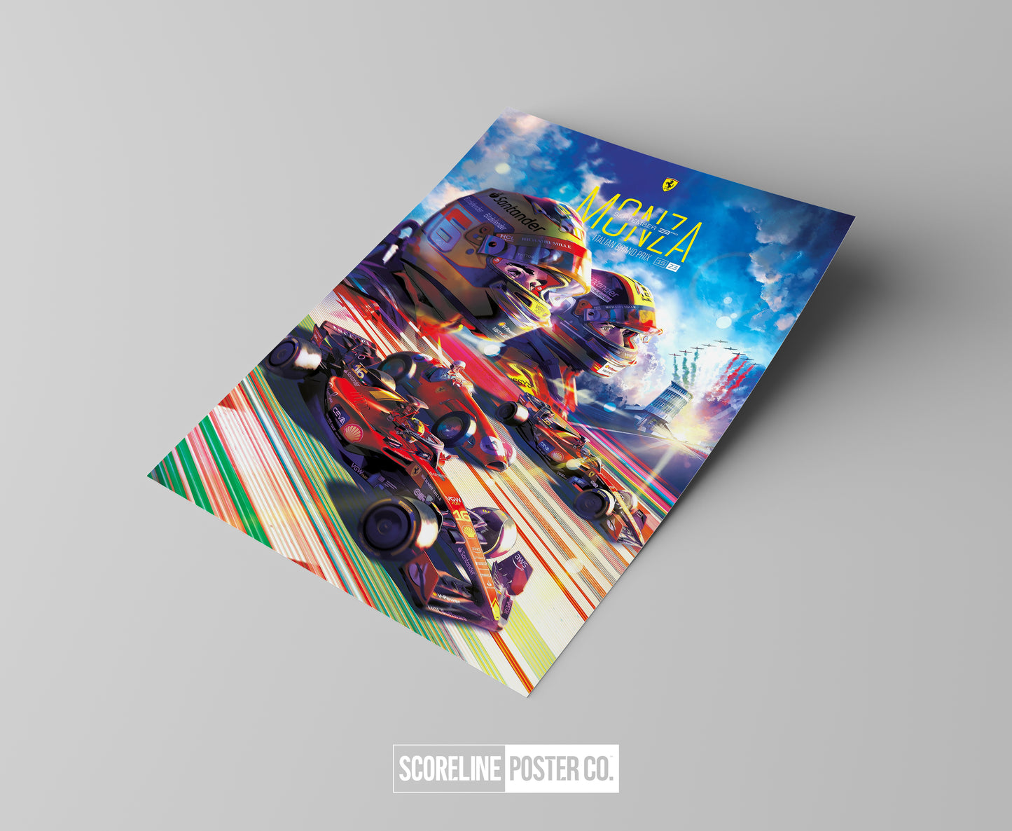 Italian Grand Prix 2023 F1 Poster