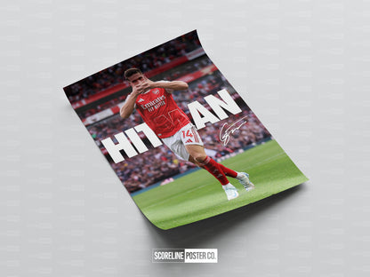 Viktor Gyokeres 'Hitman' Poster