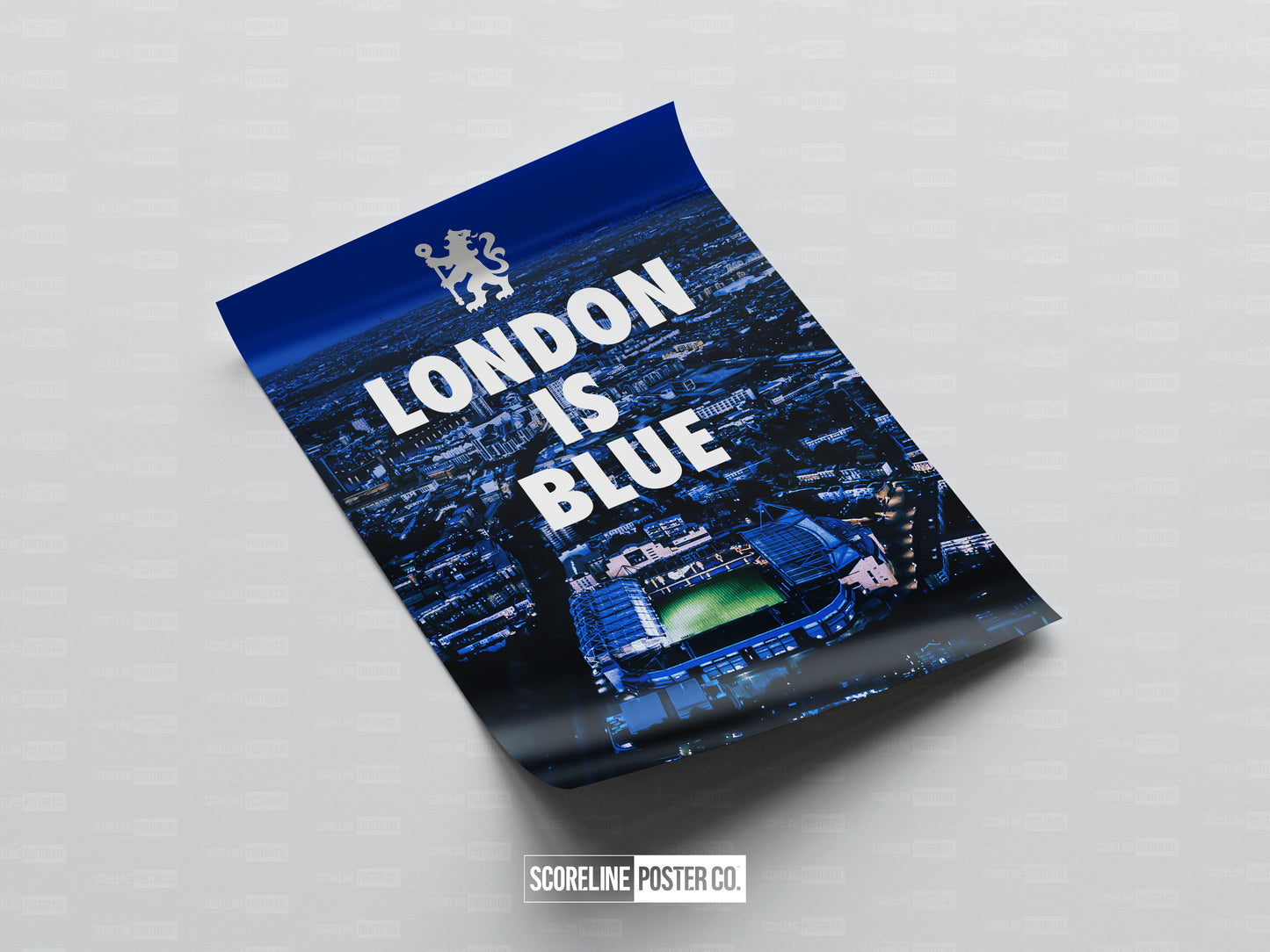 Chelsea 'London Is Blue' Poster