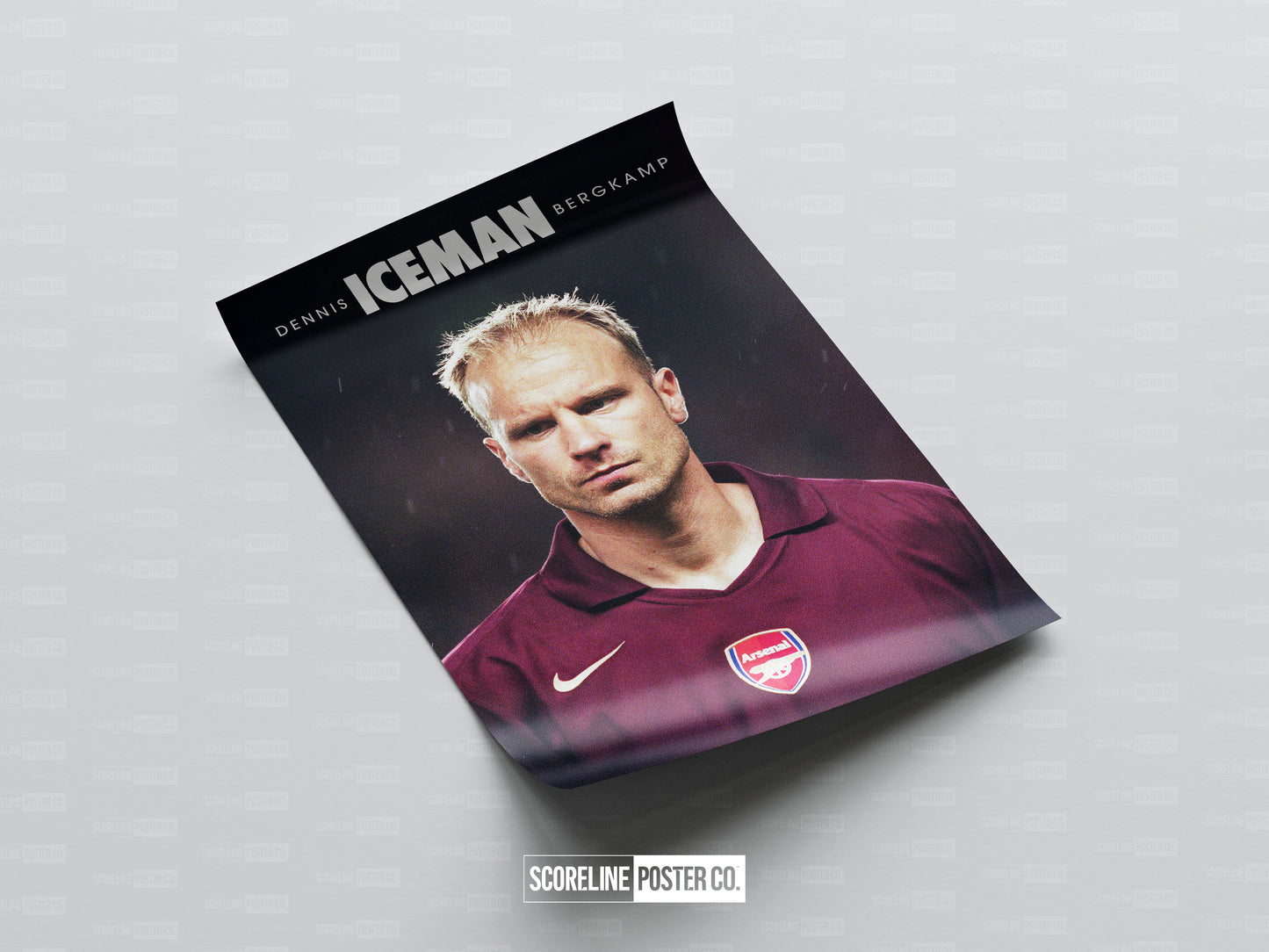 Dennis Begkamp 'Ice Man' Poster