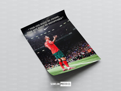 Cristiano Ronaldo 'Impossible Is Nothing' Poster