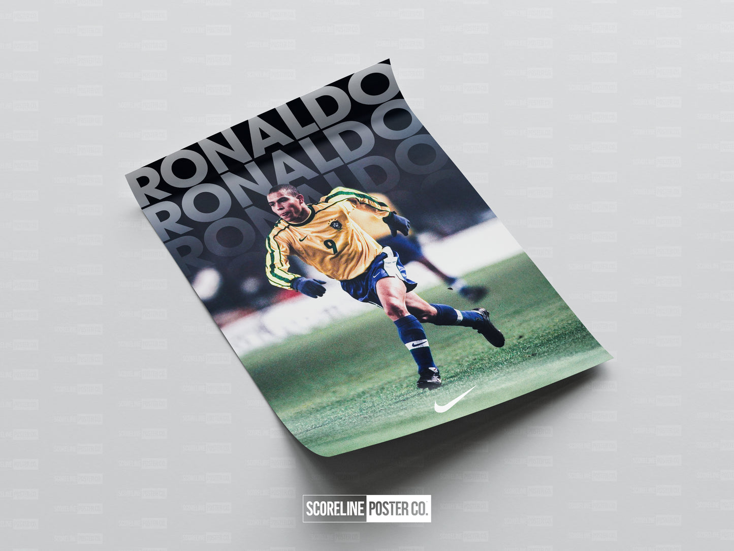 Ronaldo Nazario Poster