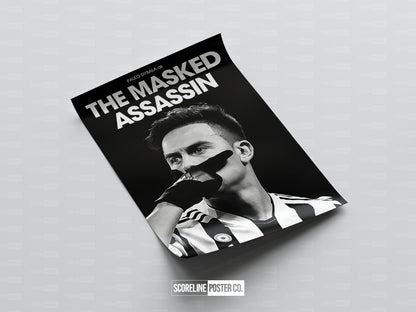 Paulo Dybala 'The Masked Assassin' Poster