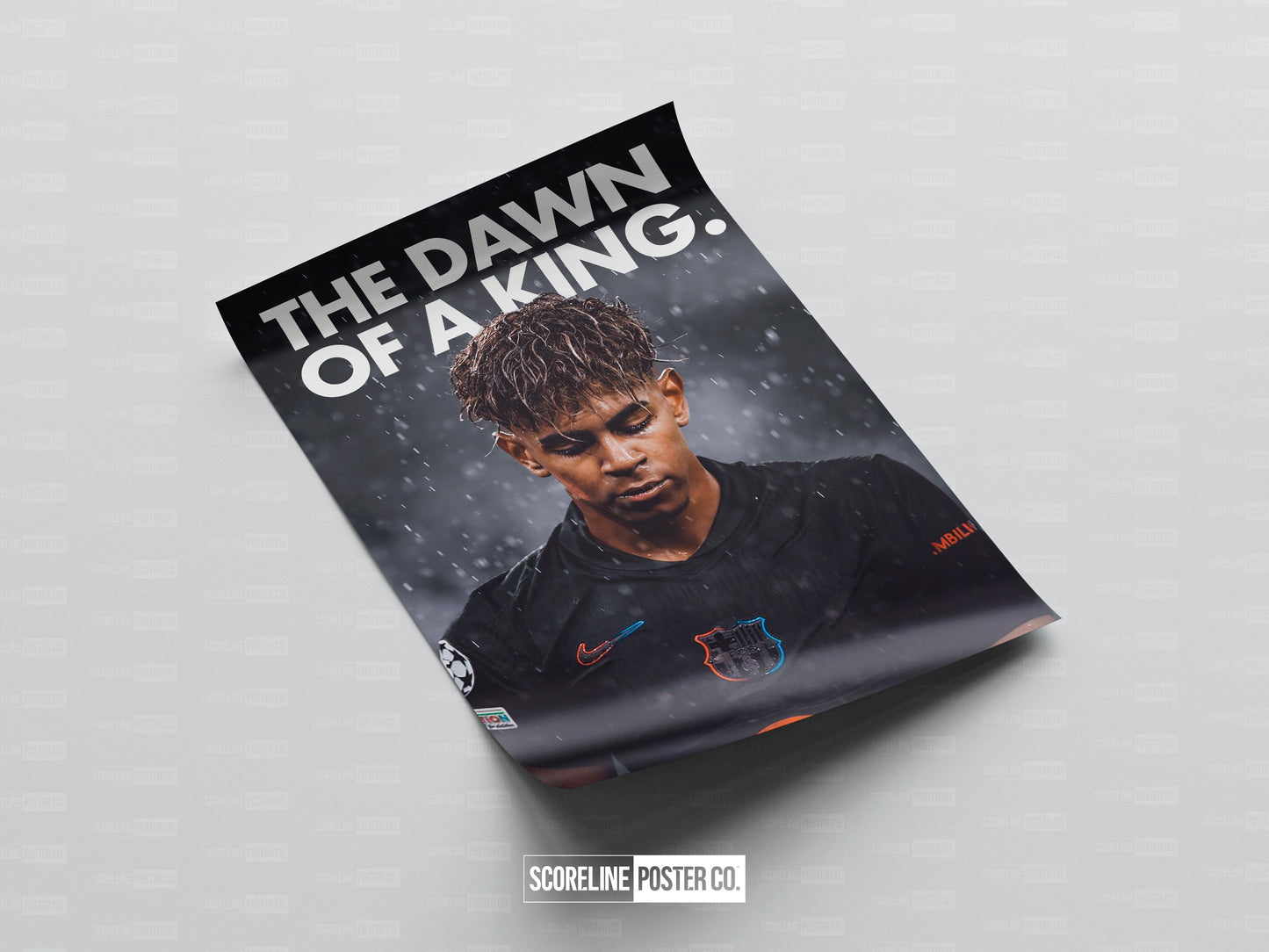 Lamine Yamal 'Dawn Of A King' Poster