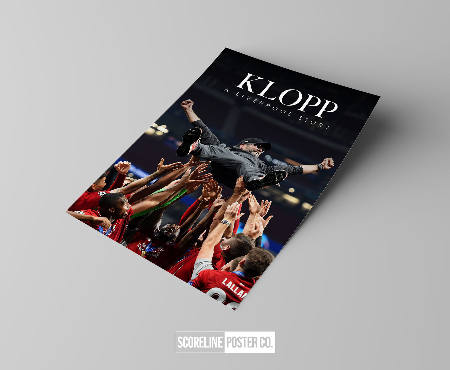 Klopp 'Liverpool Story' Poster