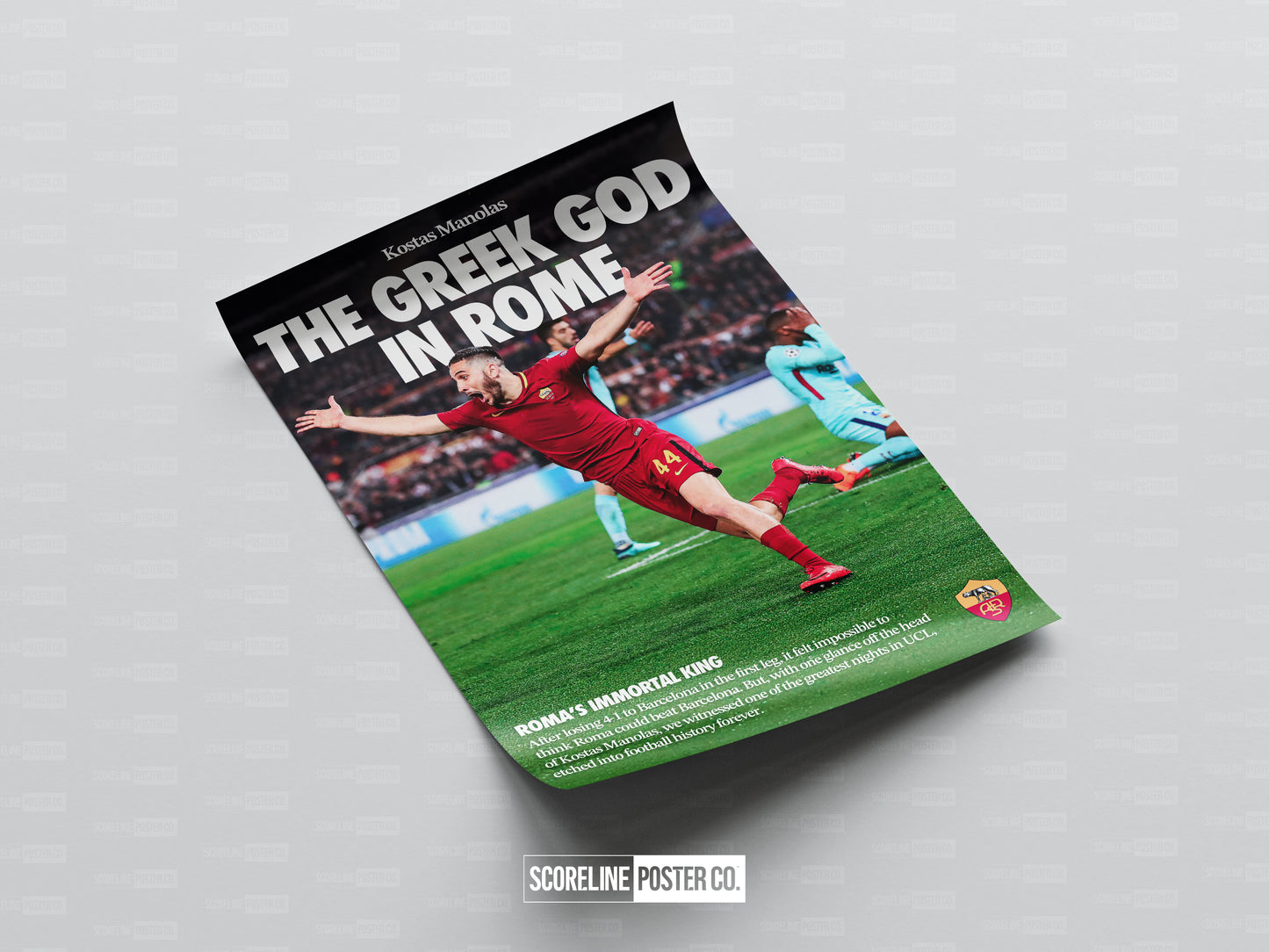 Kostas Manolas 'Greek God' Poster