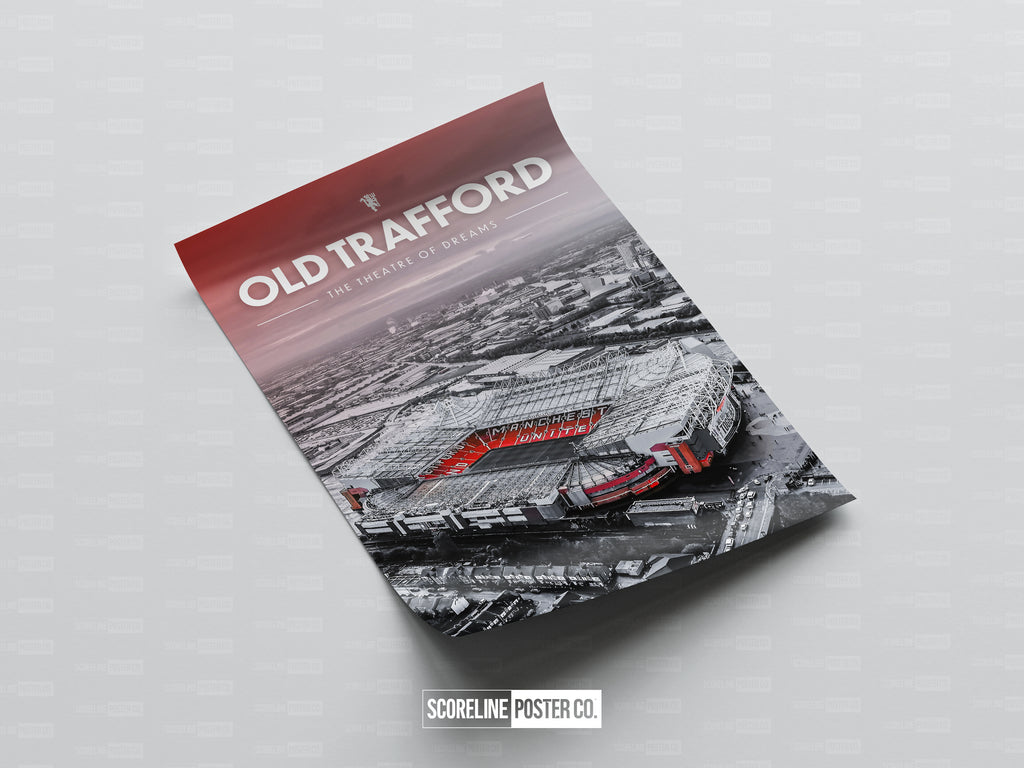 Manchester United 'Old Trafford' Poster