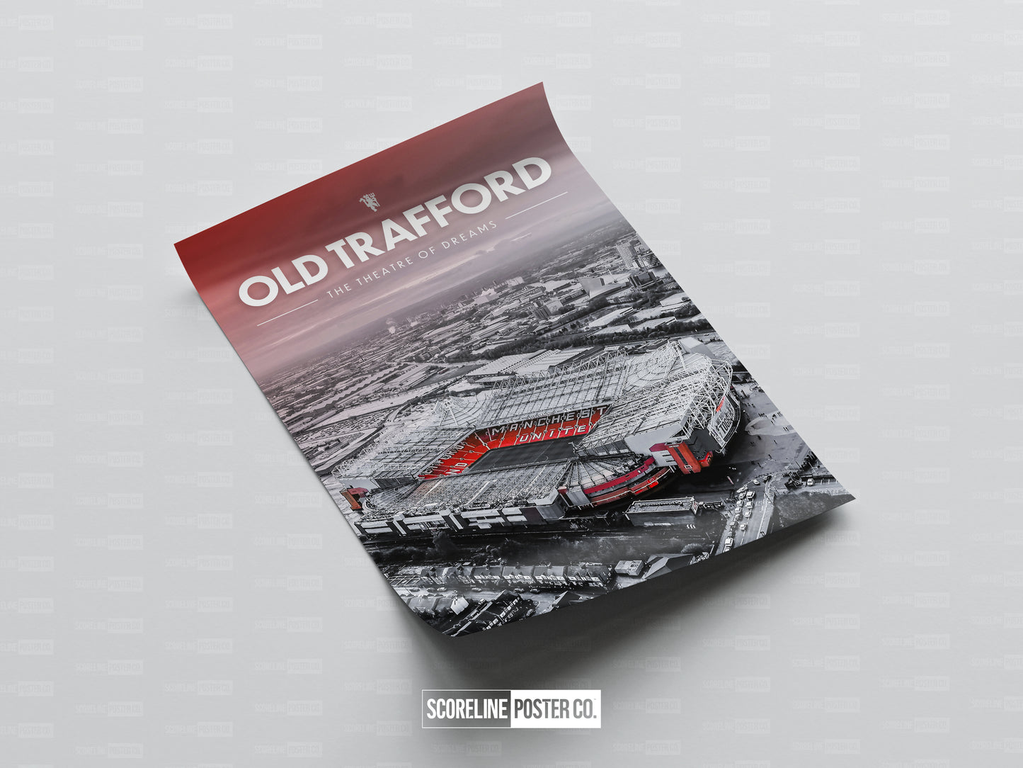 Manchester United 'Old Trafford' Poster