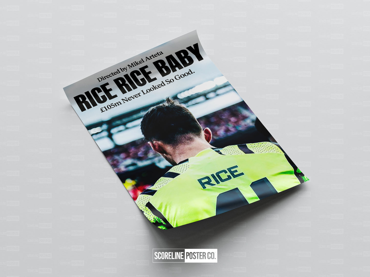 Declan Rice 'Rice Rice Baby' Poster