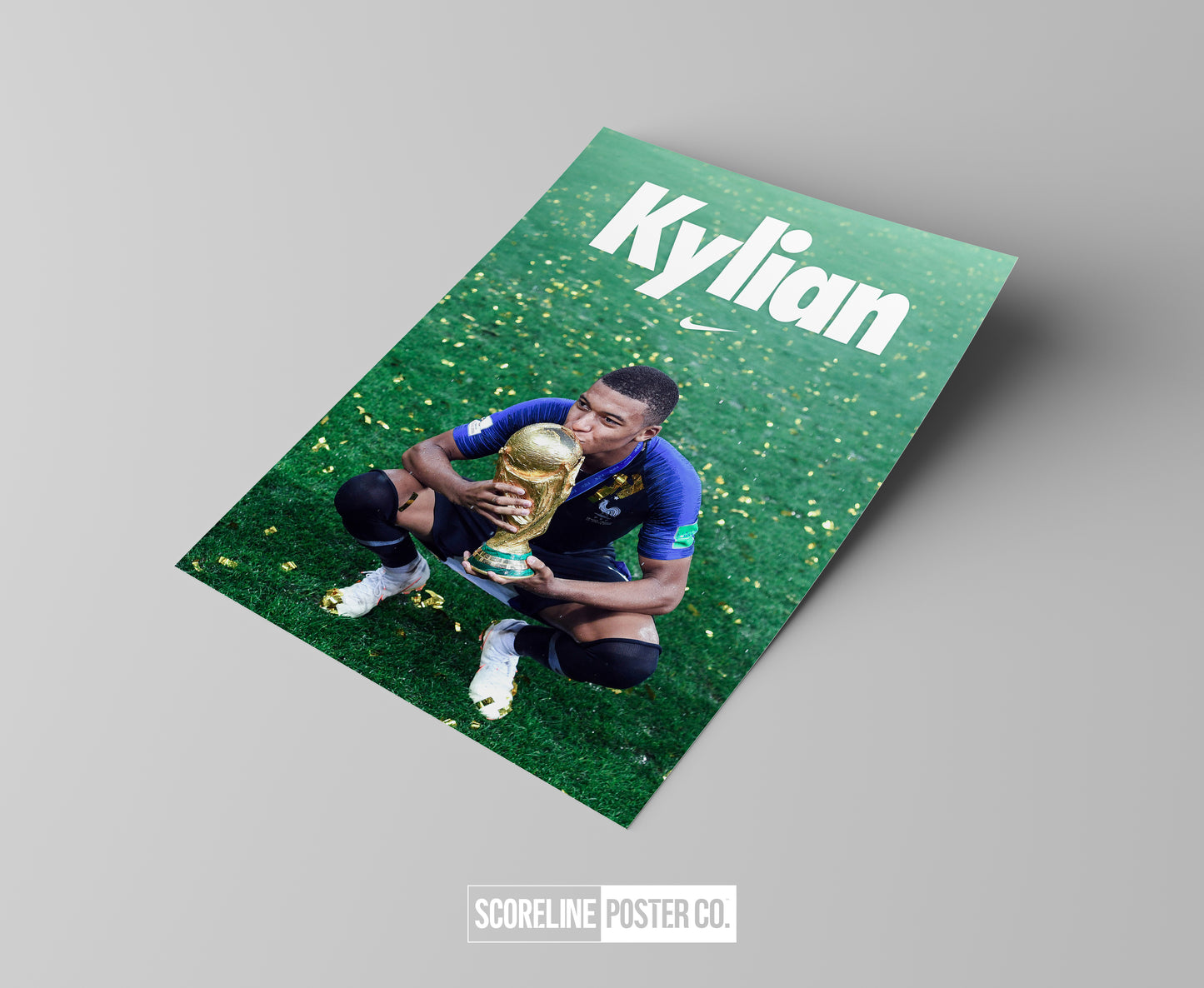 Mbappe 'World Cup' Poster
