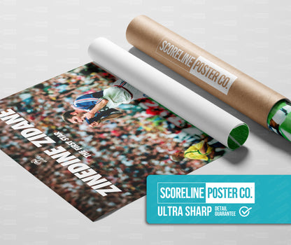 Zinedine Zidane 'First Star' Poster