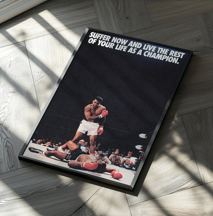 Muhammad Ali 'Suffer' Poster