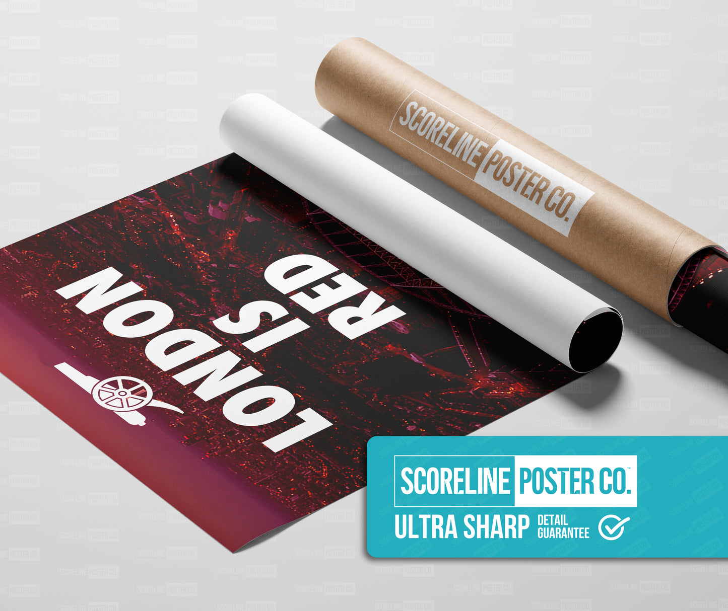 Arsenal 'London Is Red' Poster