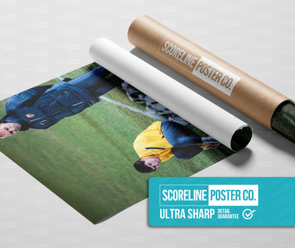 Messi & Guardiola 'Practice Makes Perfect' Poster