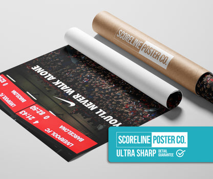 Liverpool 'YNWA' Poster