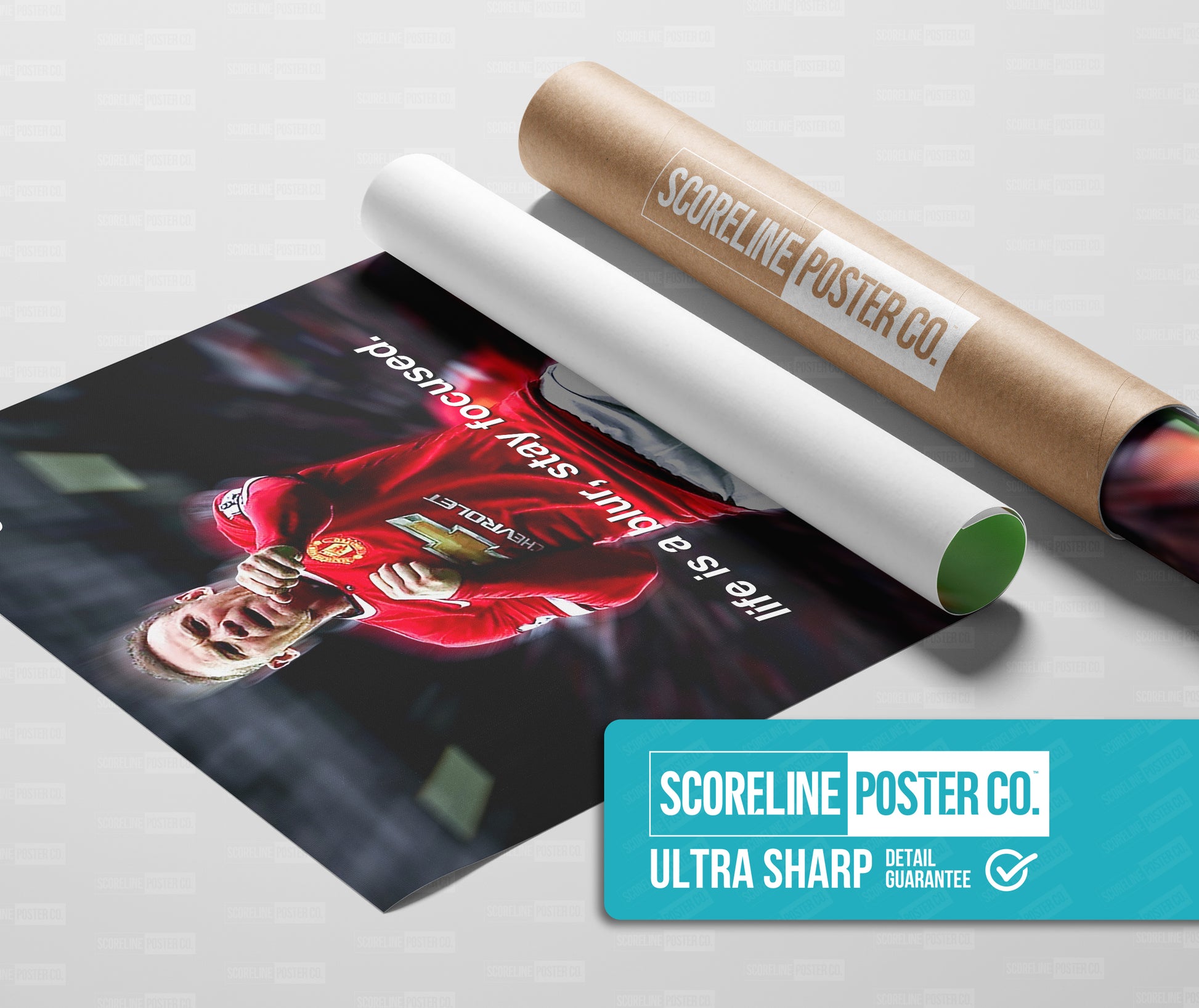 Wayne Rooney 'Blur' Poster