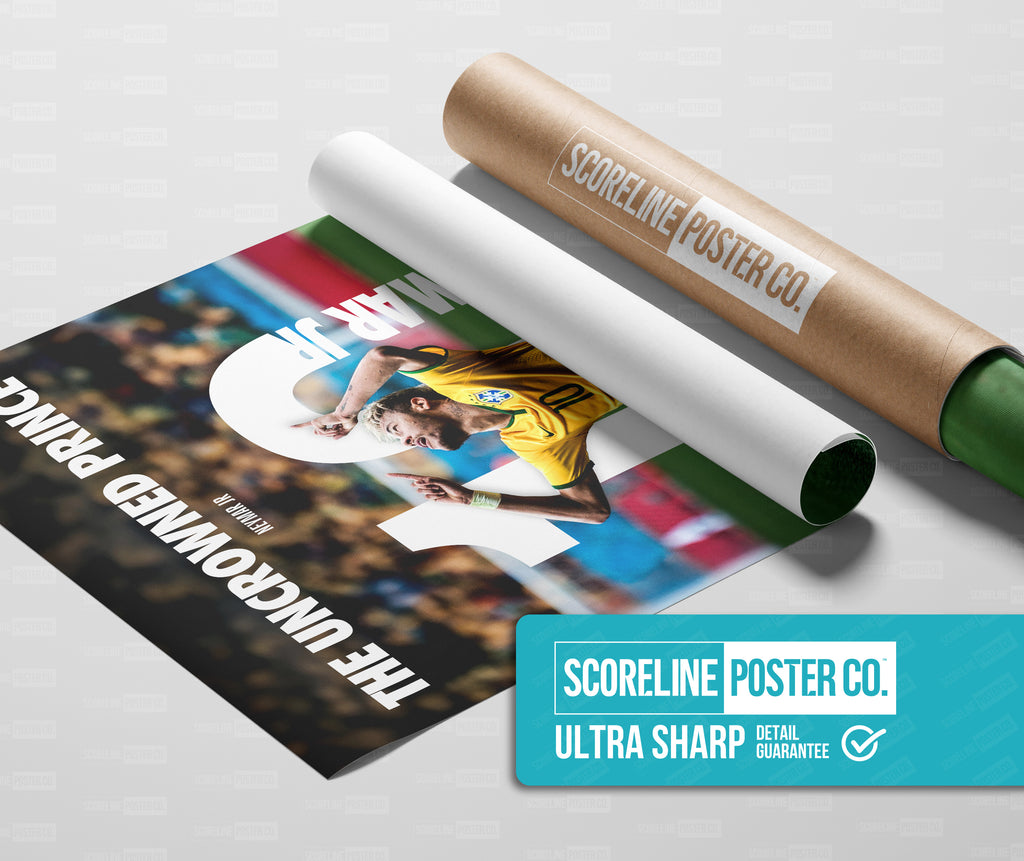 Neymar Jr 'Uncrowned Prince' Poster