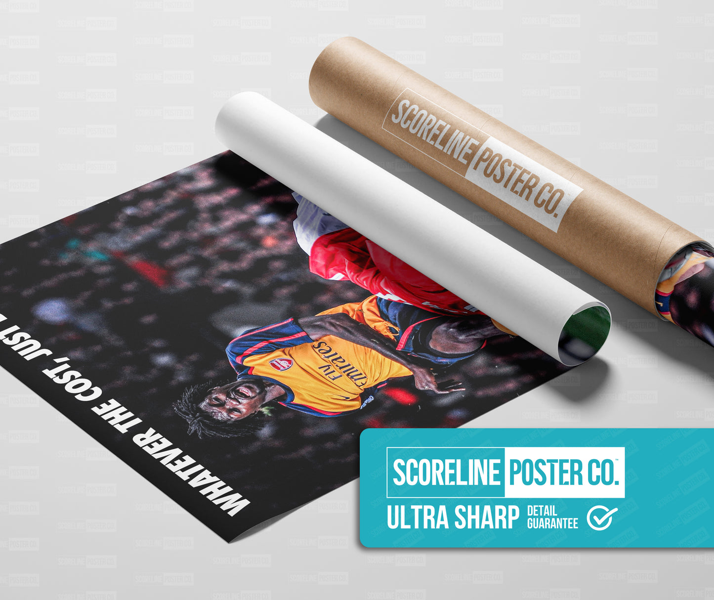 Nemanja Vidic 'Whatever The Cost' Poster