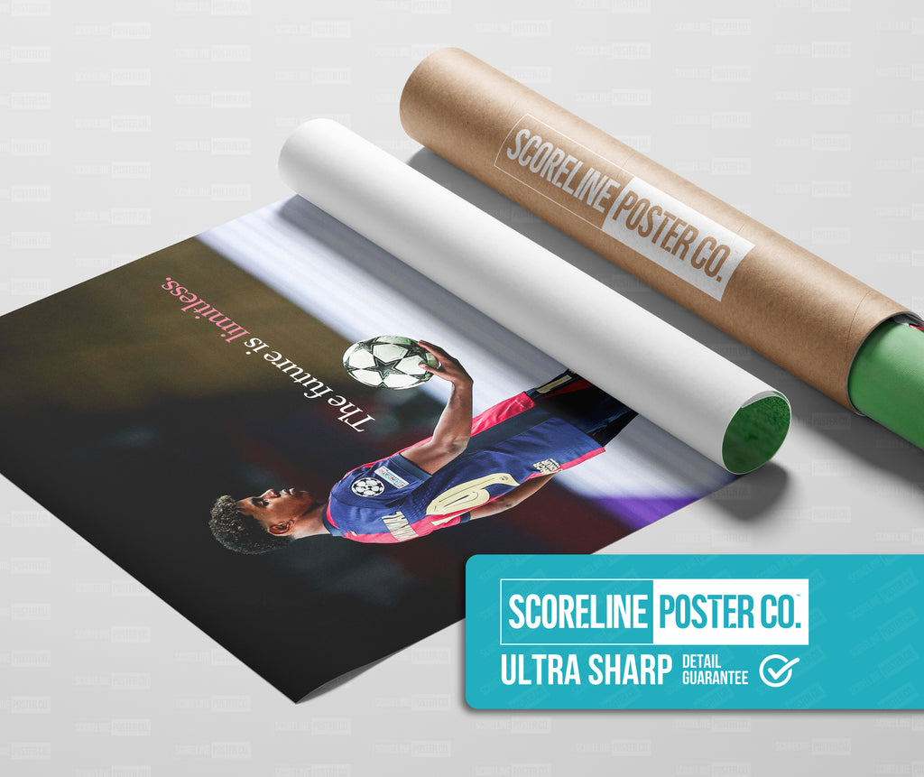 Lamine Yamal 'The Future Is Limitless' Poster
