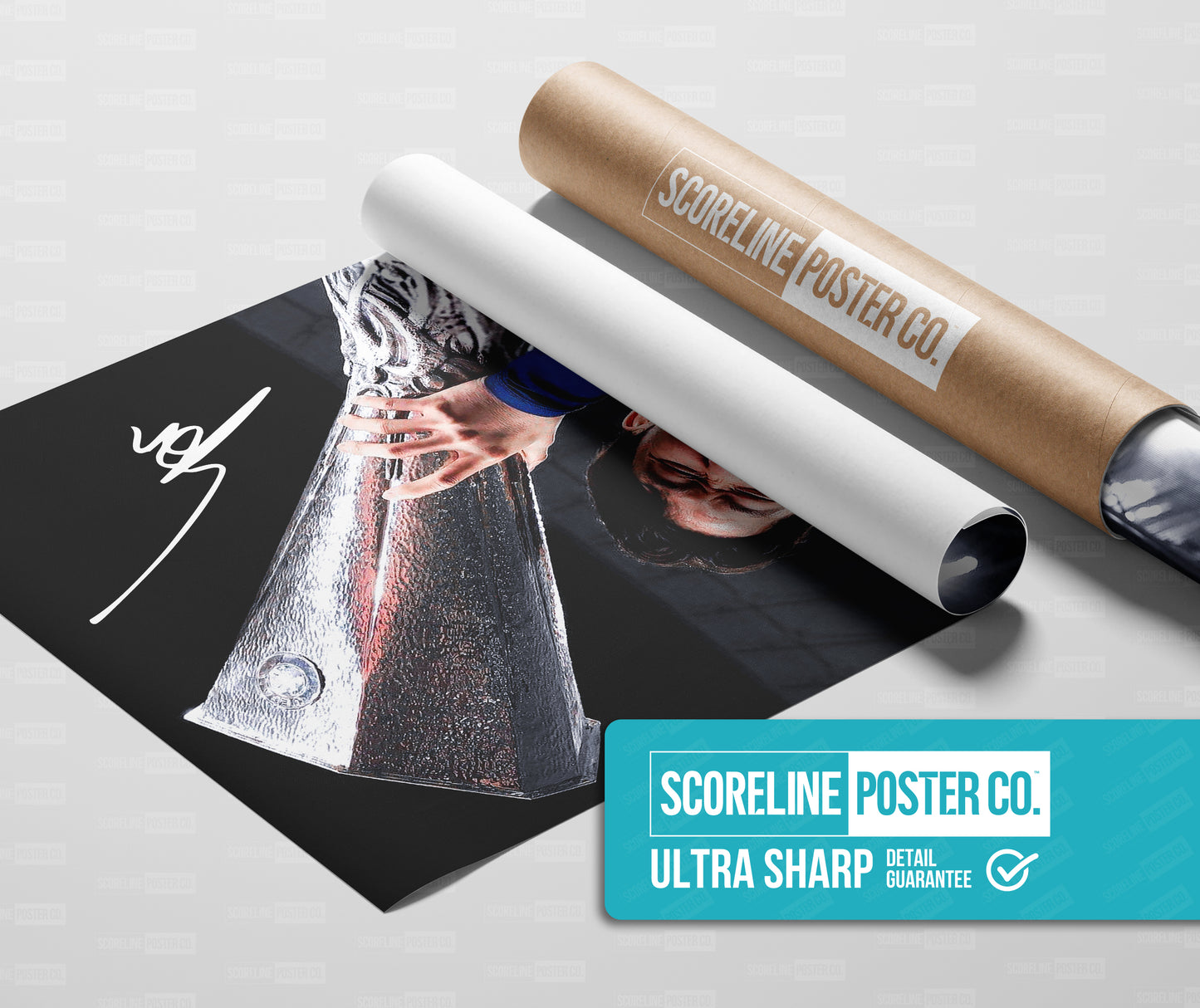 Son Heung-min Europa League Poster