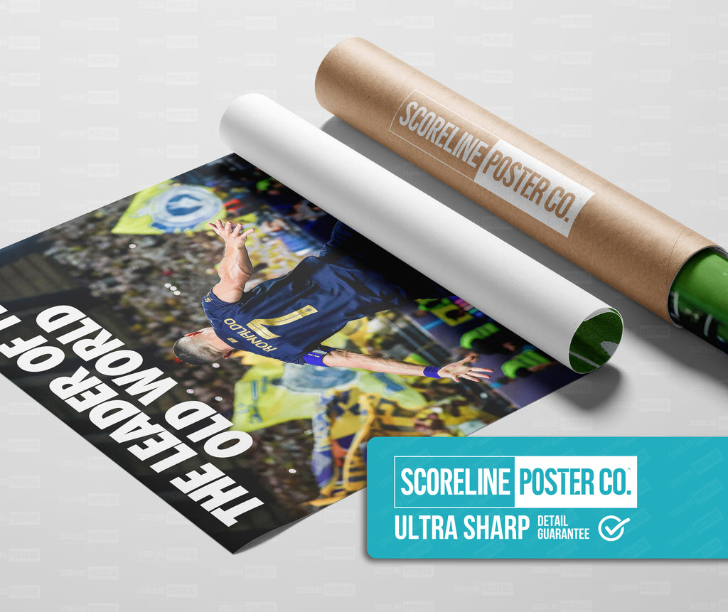 Cristiano Ronaldo 'Leader Of The Old World' Poster