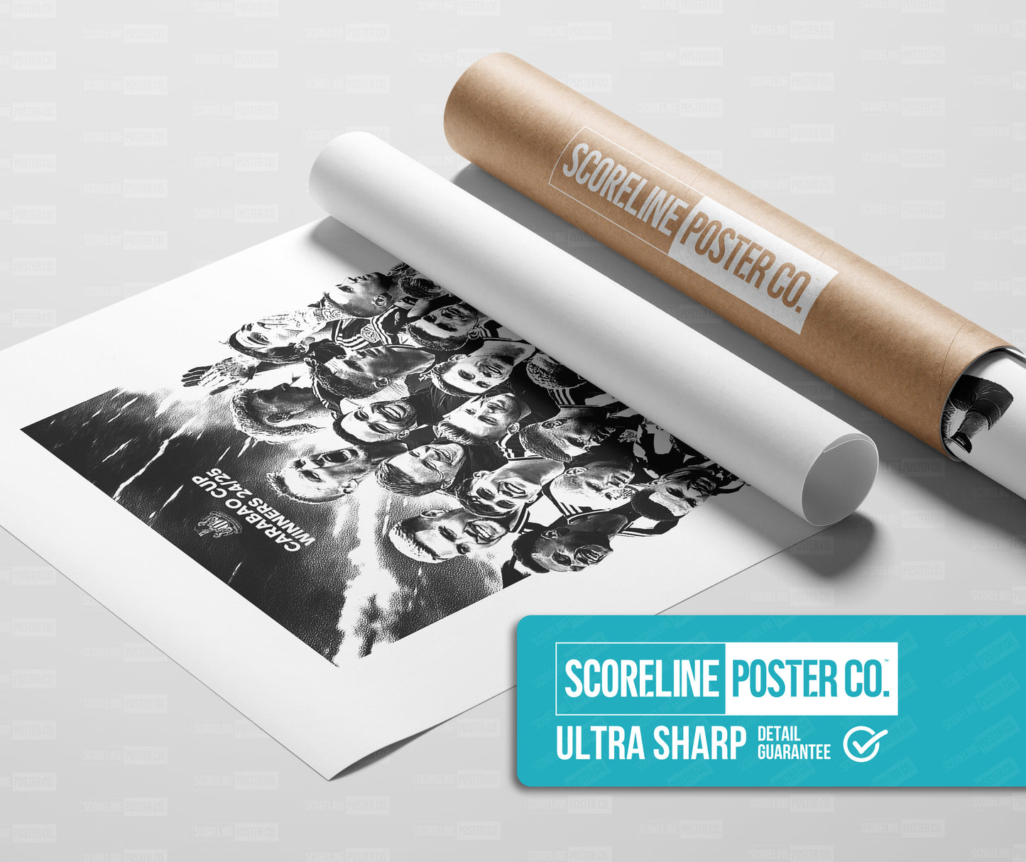 Newcastle United 'Carabao Cup' Poster