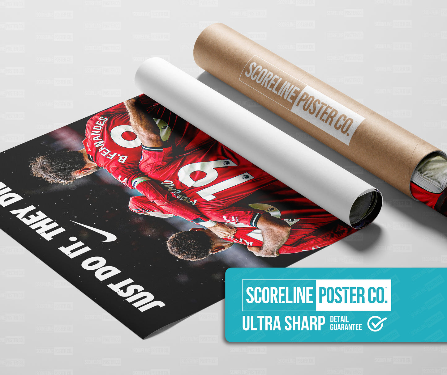Bruno Fernandes, Amad Diallo, Bryan Mbeumo Poster