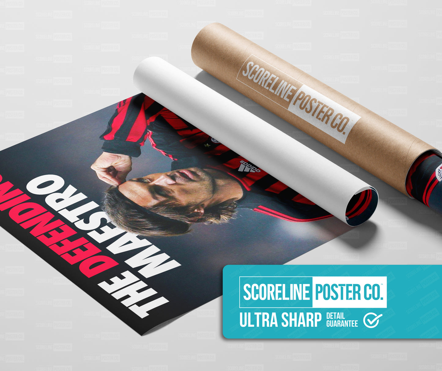 Paolo Maldini 'Defending Maestro' Poster