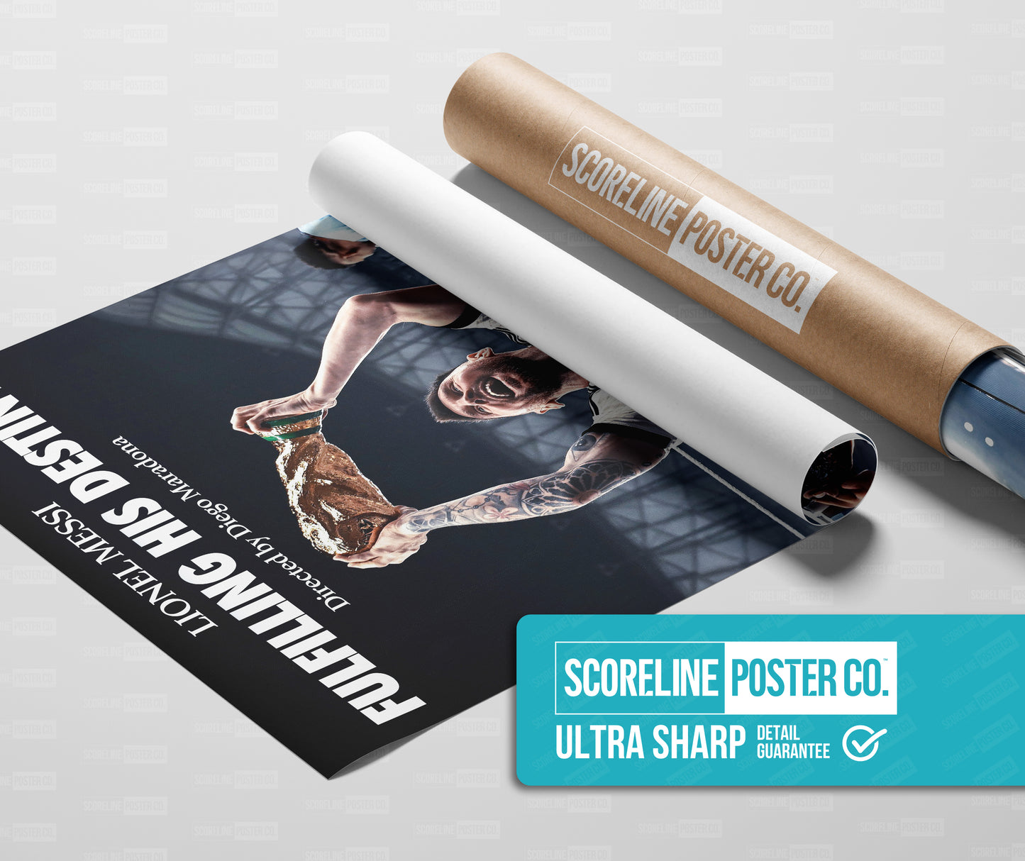 Lionel Messi 'Destiny' Poster