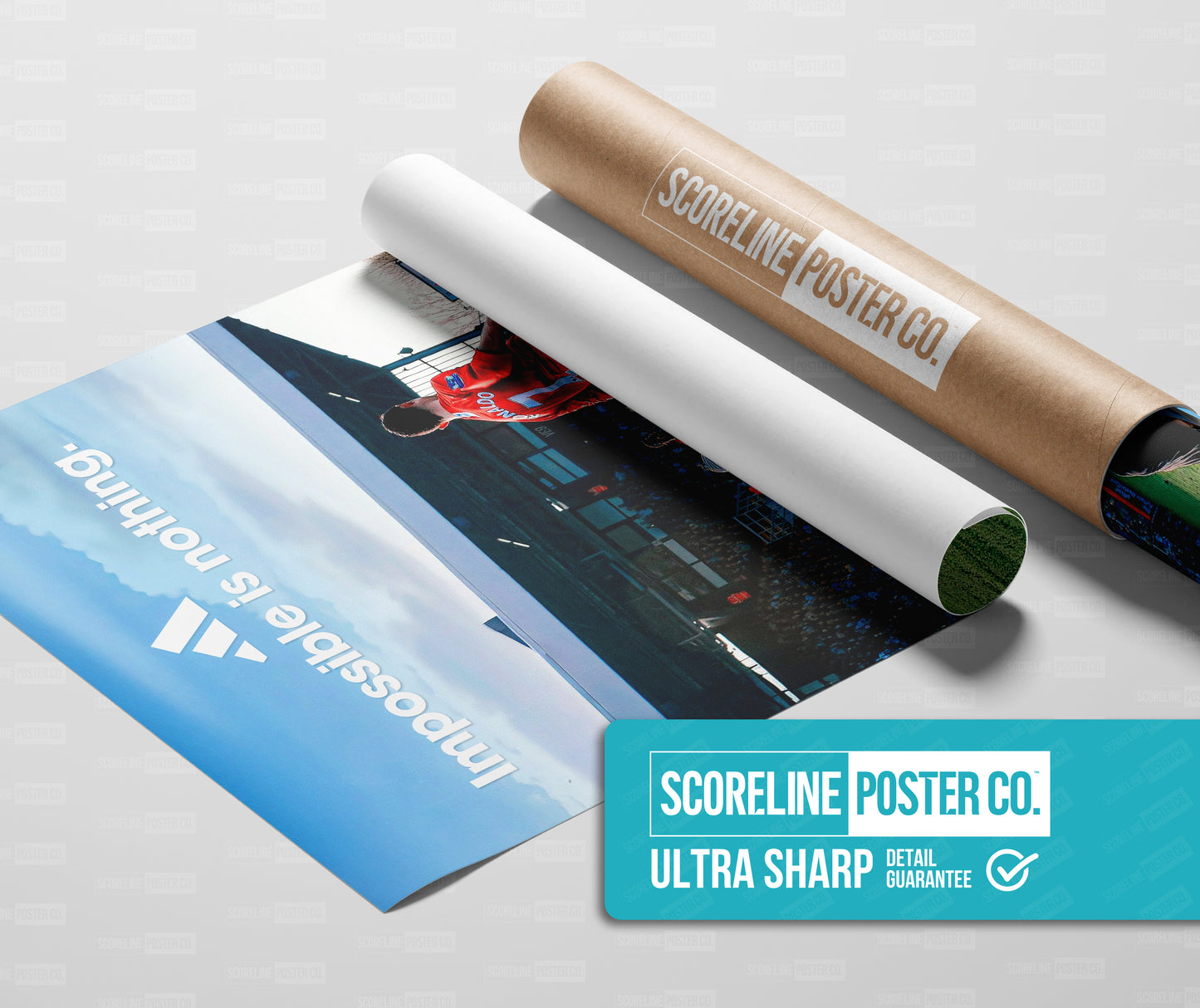 Cristiano Ronaldo 'Impossible Is Nothing' Poster