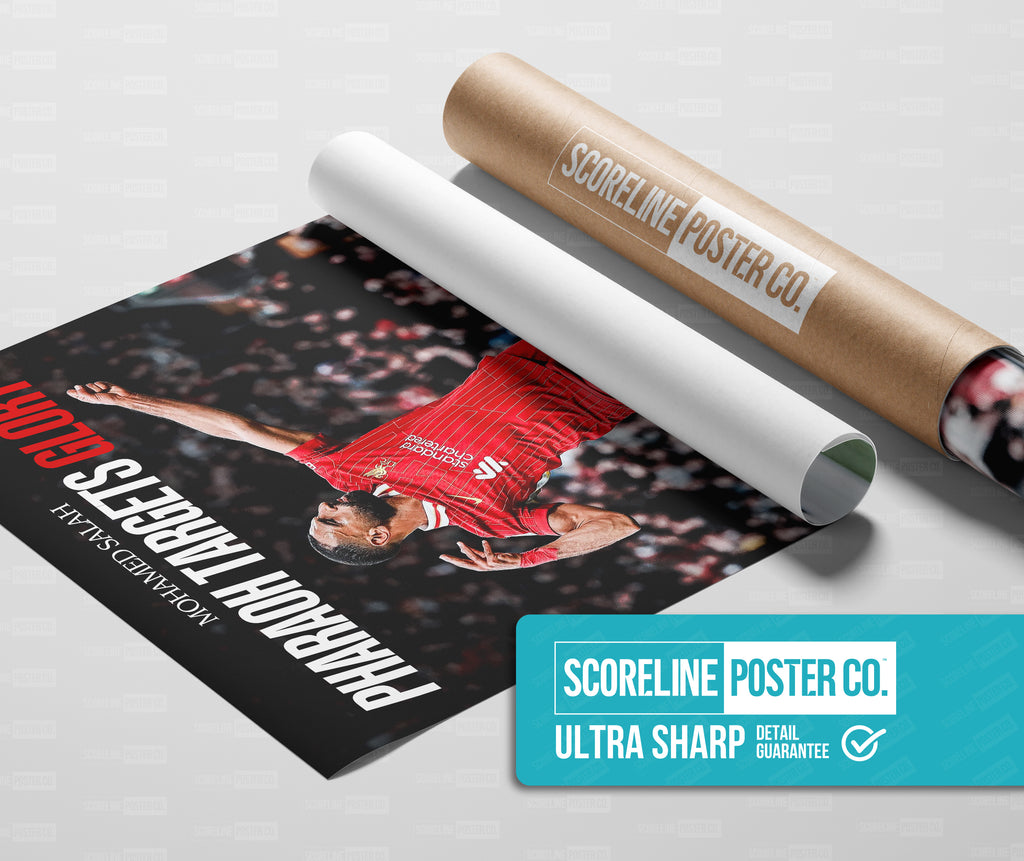 Mo Salah 'Targeting Glory' Poster