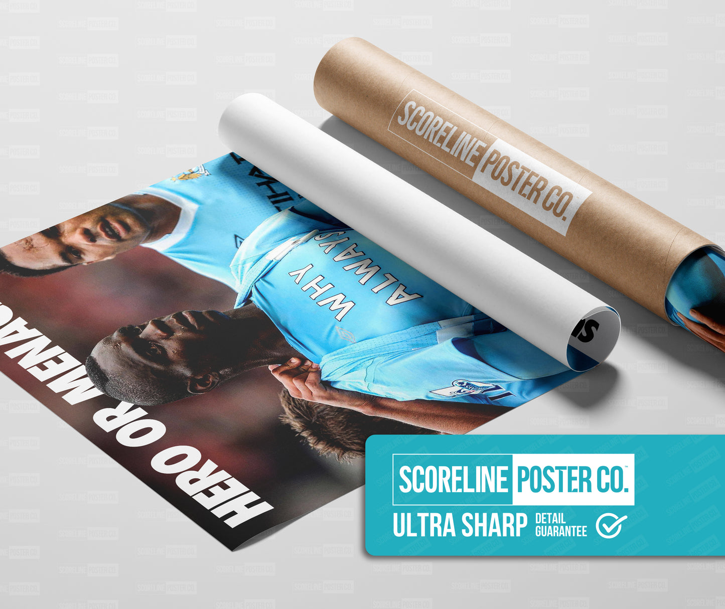 Mario Balotelli 'Why Always Me?' Poster