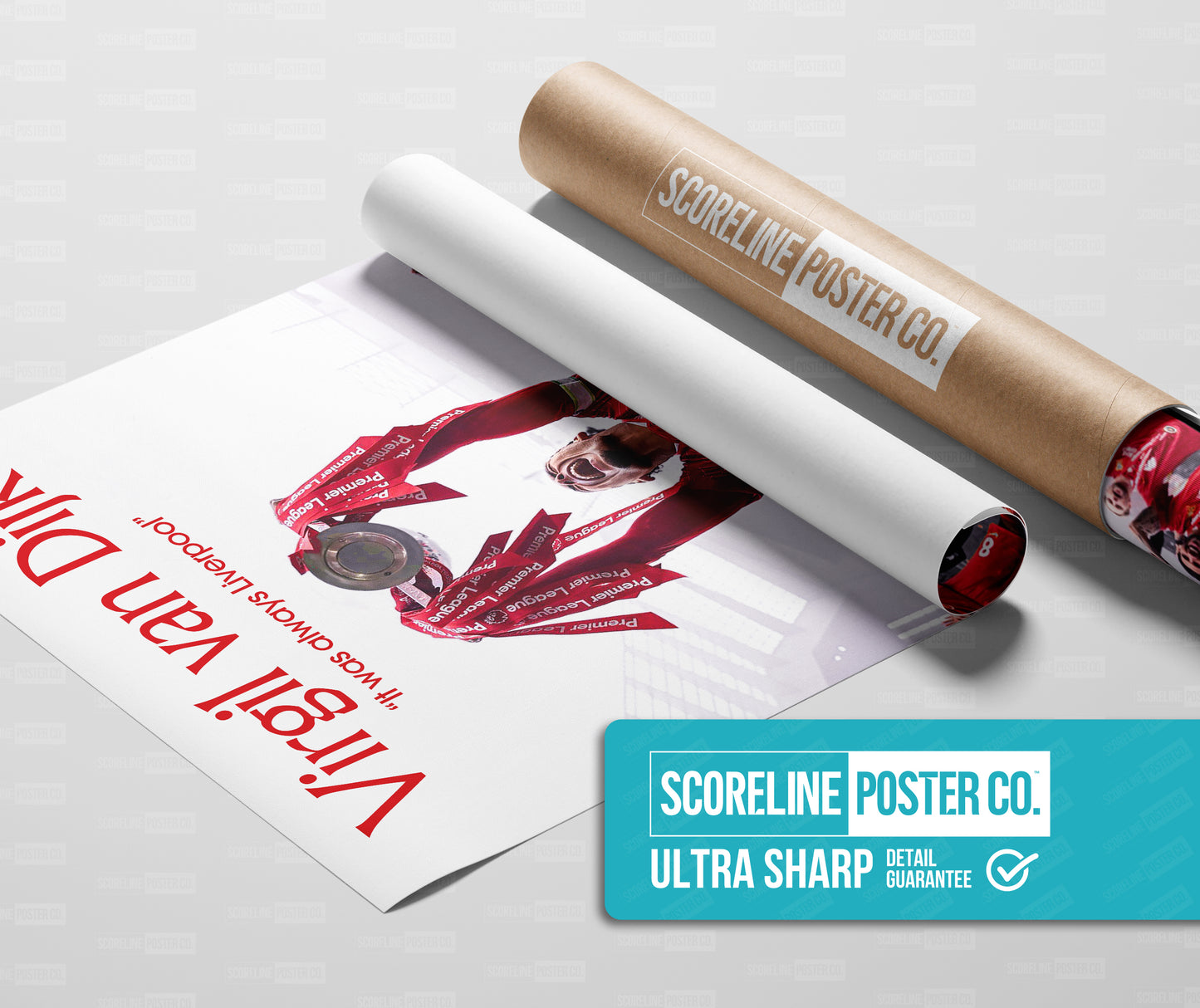 Virgil van Dijk 'Always Liverpool' Poster