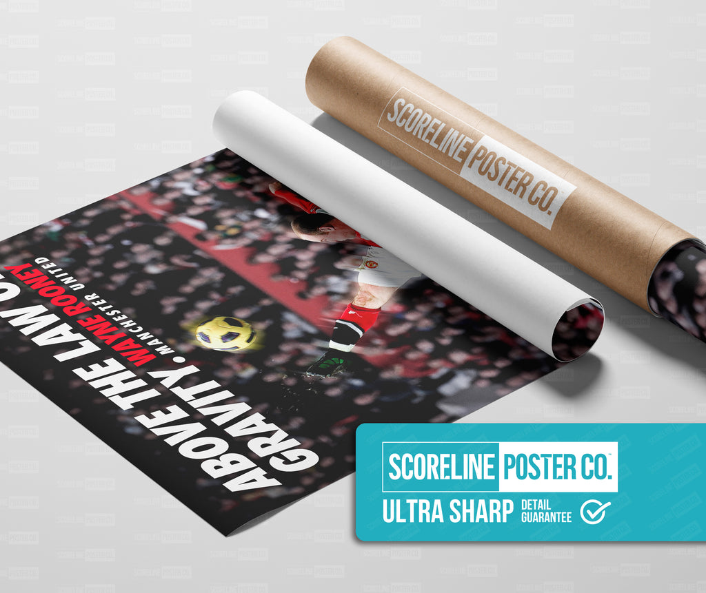 Wayne Rooney 'Law Of Gravity' Poster