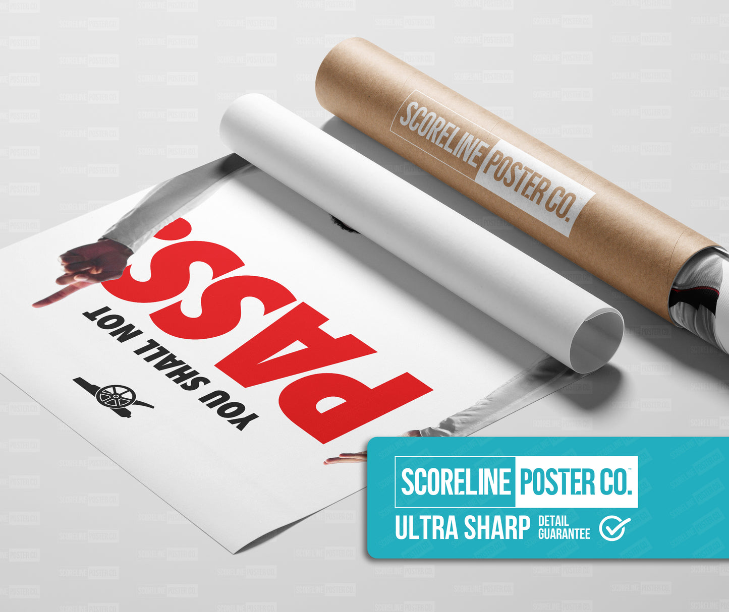 Saliba & Gabriel 'You Shall Not Pass' Poster