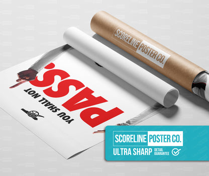 Saliba & Gabriel 'You Shall Not Pass' Poster