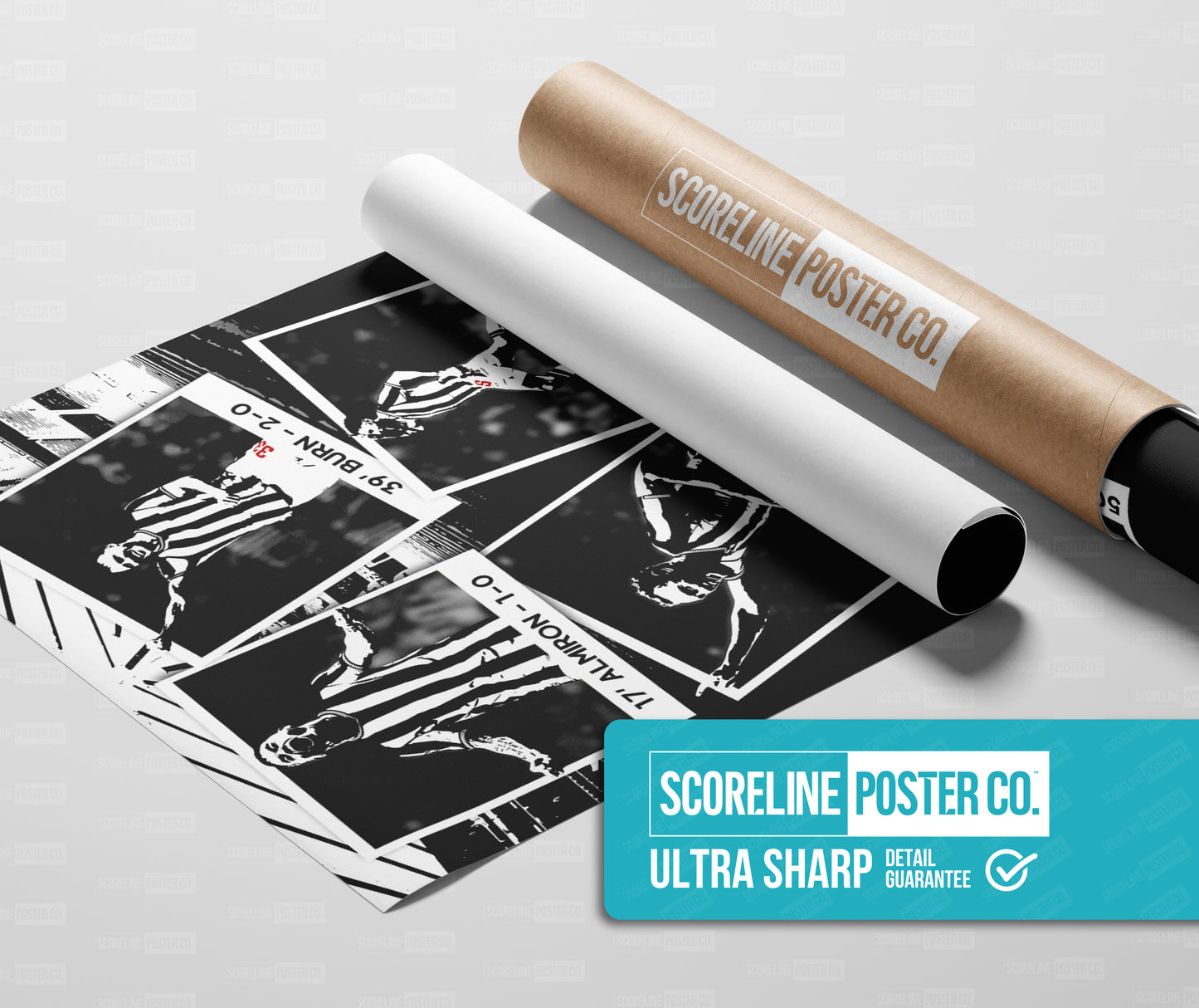 Newcastle United 'vs PSG' Poster