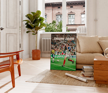Zinedine Zidane 'First Star' Poster