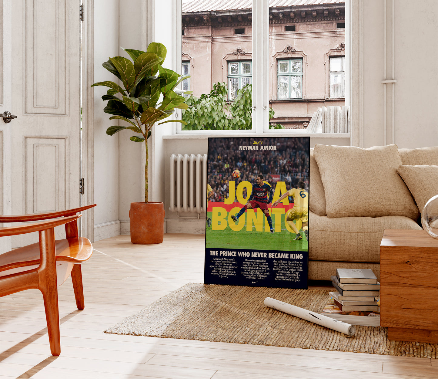 Neymar Jr. 'Joga Bonito' Poster