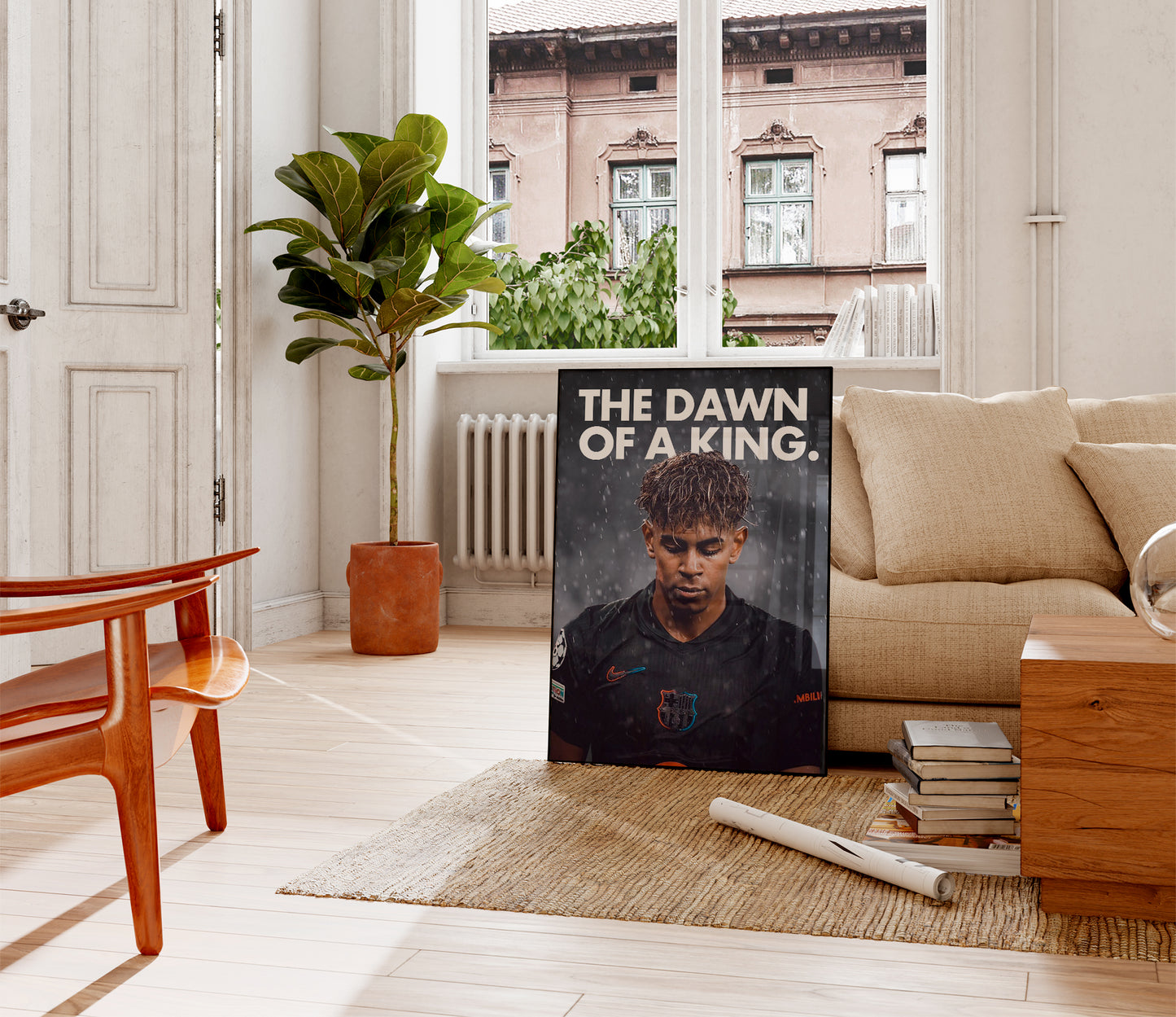 Lamine Yamal 'Dawn Of A King' Poster