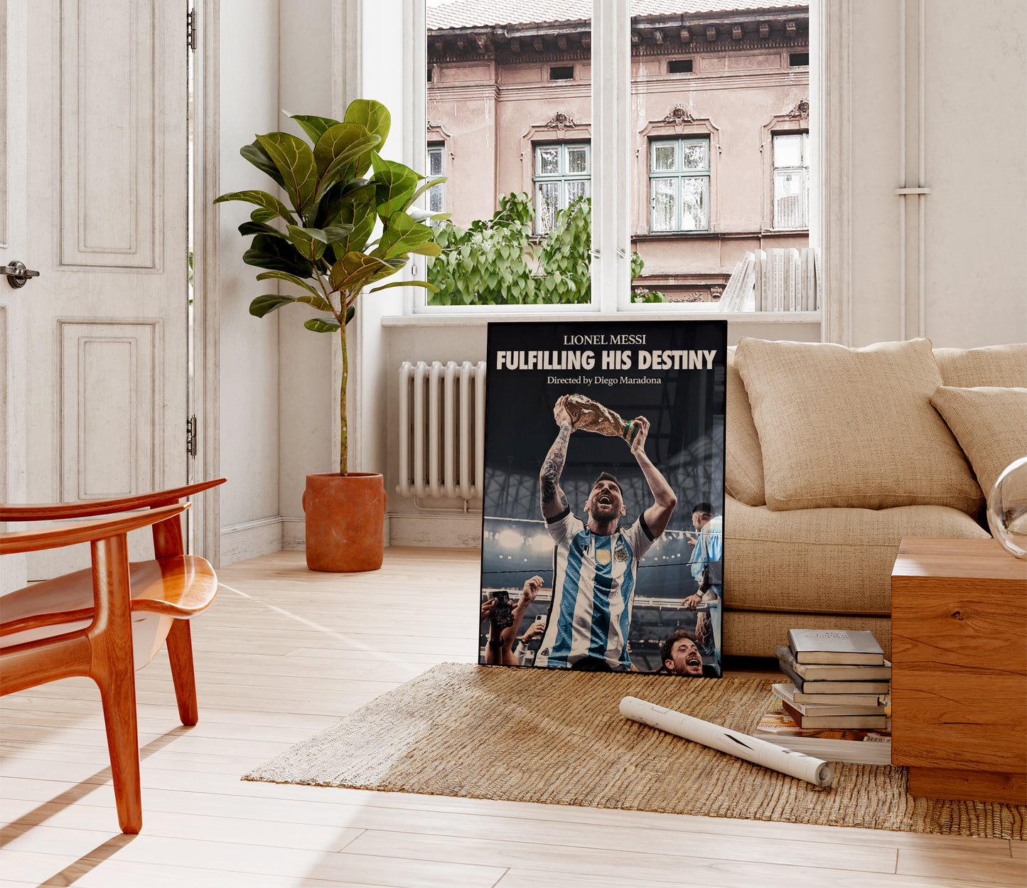 Lionel Messi 'Destiny' Poster
