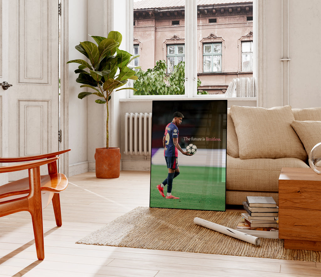 Lamine Yamal 'The Future Is Limitless' Poster