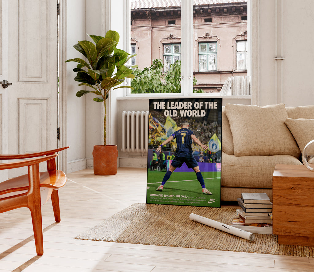 Cristiano Ronaldo 'Leader Of The Old World' Poster