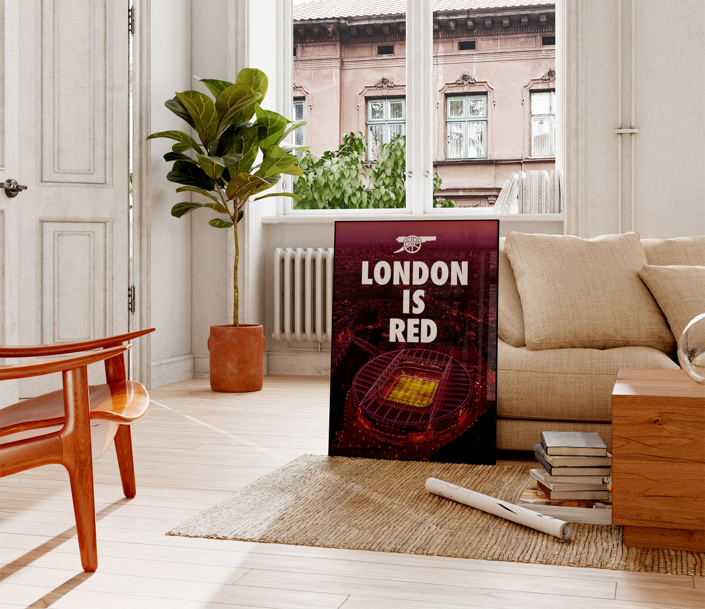 Arsenal 'London Is Red' Poster