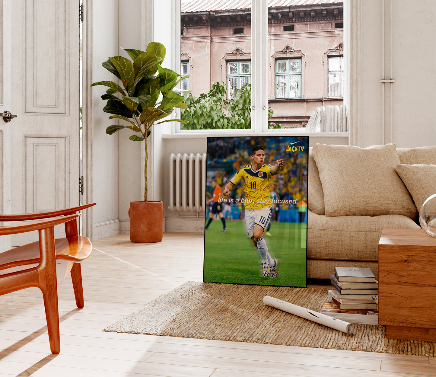 James Rodriguez 'Blur' Poster