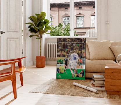 Zinedine Zidane 'Destroyer Of Worlds' Poster