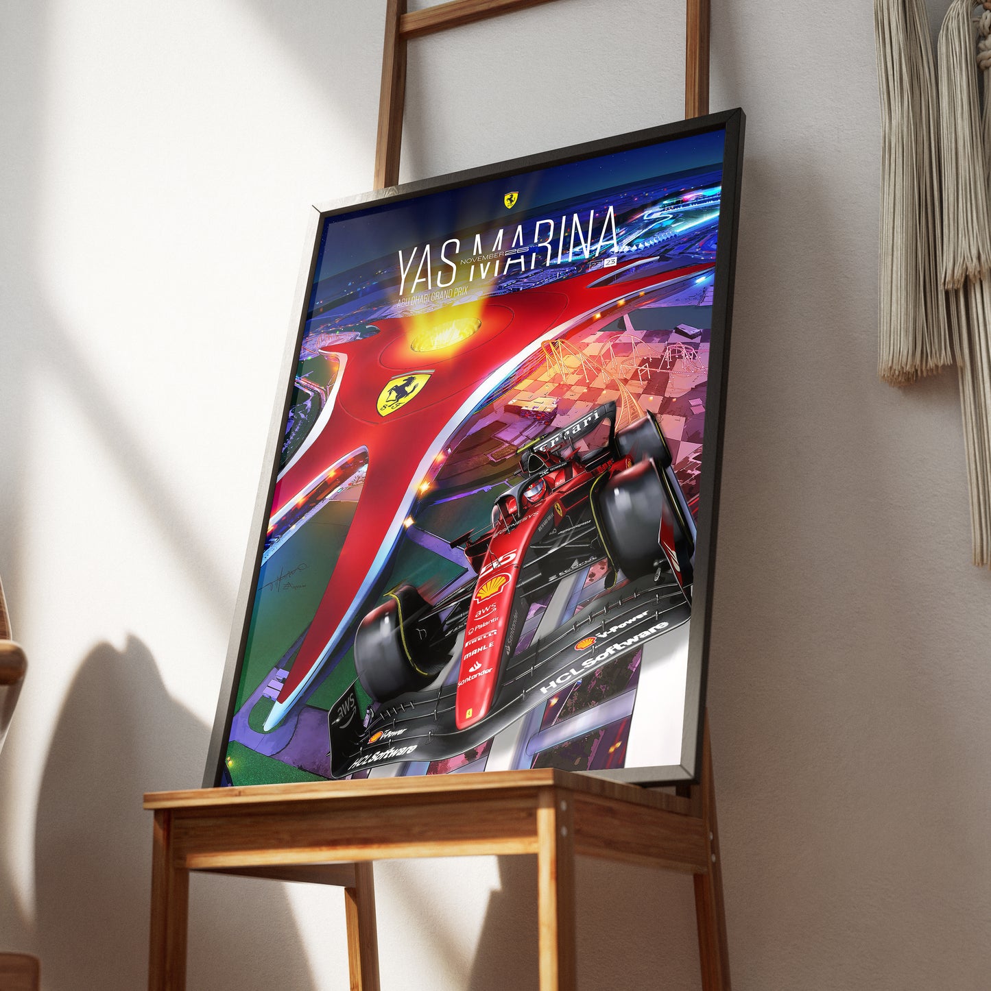 Abu Dhabi Grand Prix 2023 F1 Poster