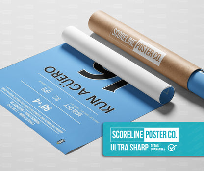 Sergio Aguero Shirt Poster