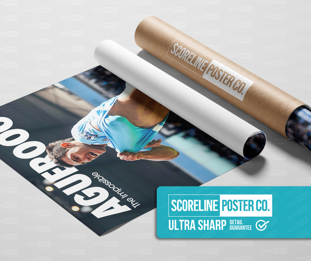 Sergio Aguero 'The Impossible' Poster